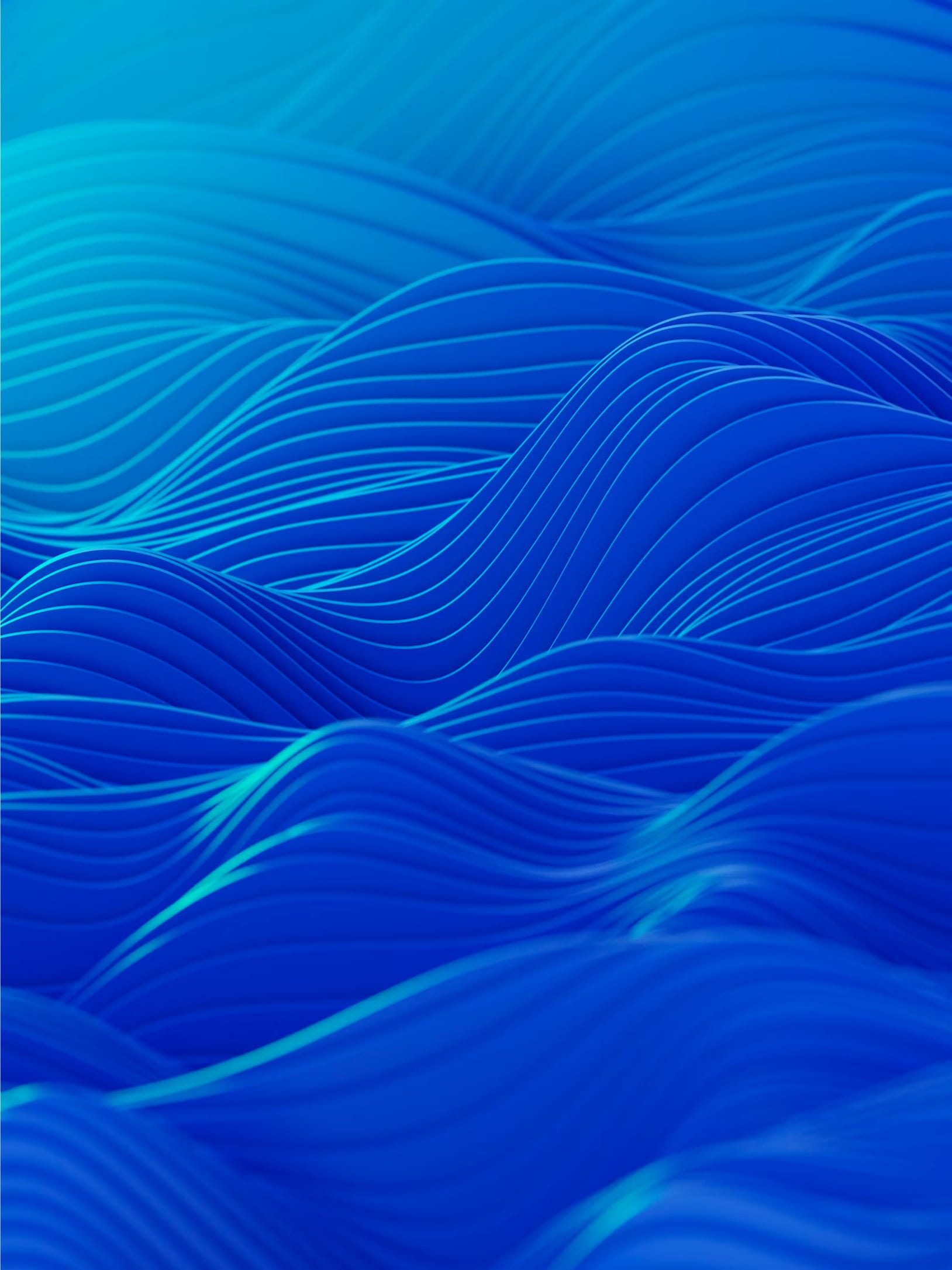 blue wavy graphic