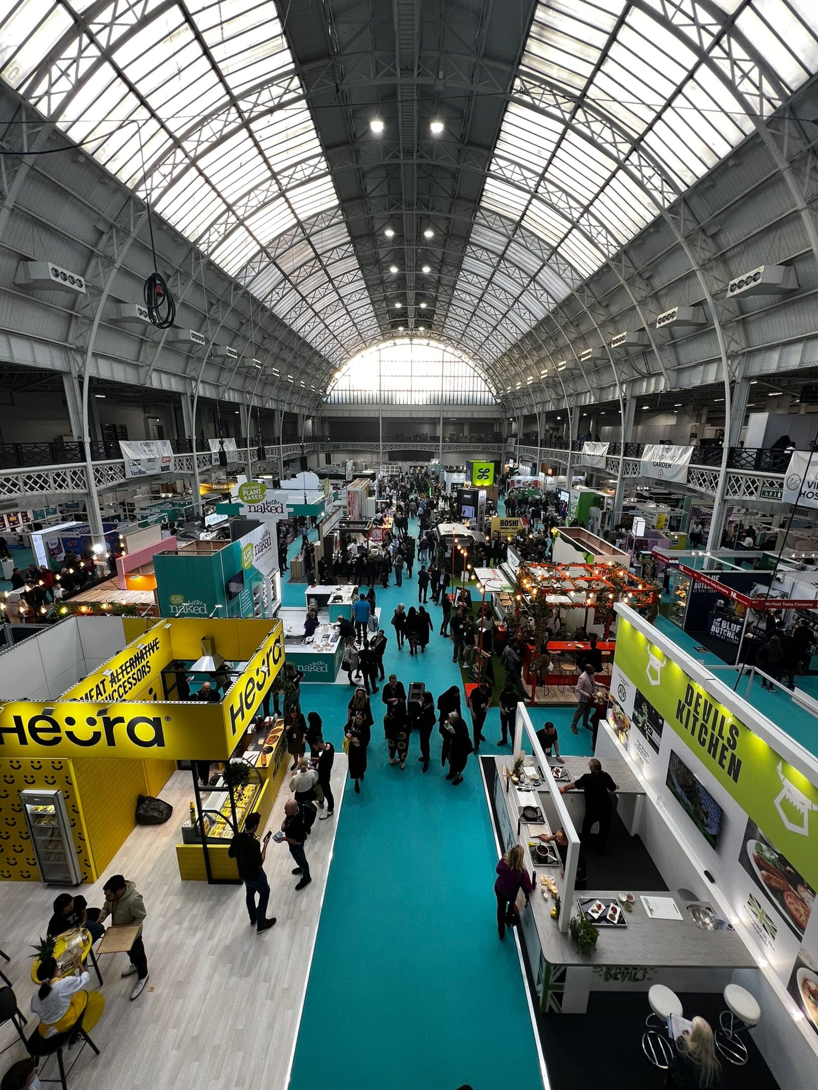 trade show in hall