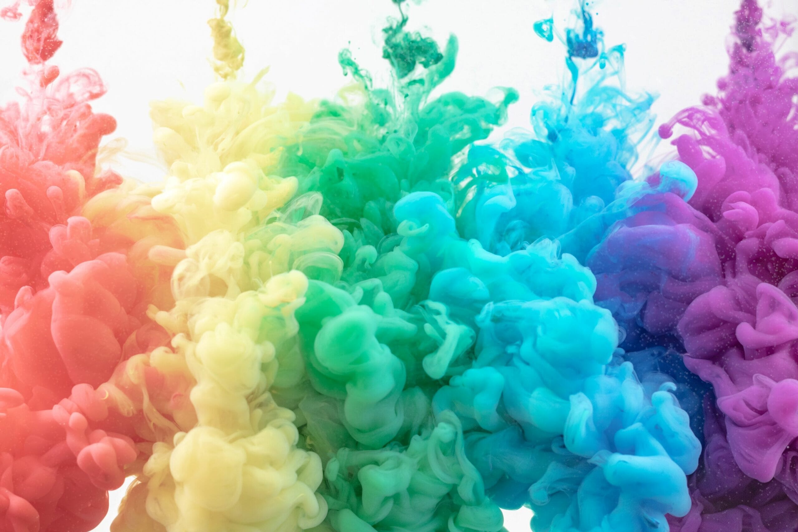 colourful smoke