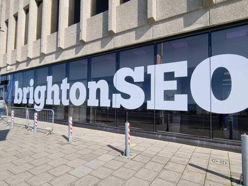 brighton seo sign